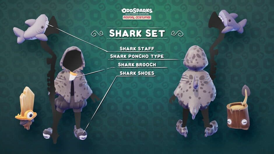 Oddsparks: An Automation Adventure - Animal Costumes Pack screenshot 6