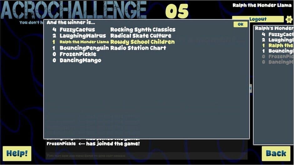 AcroChallenge screenshot 3