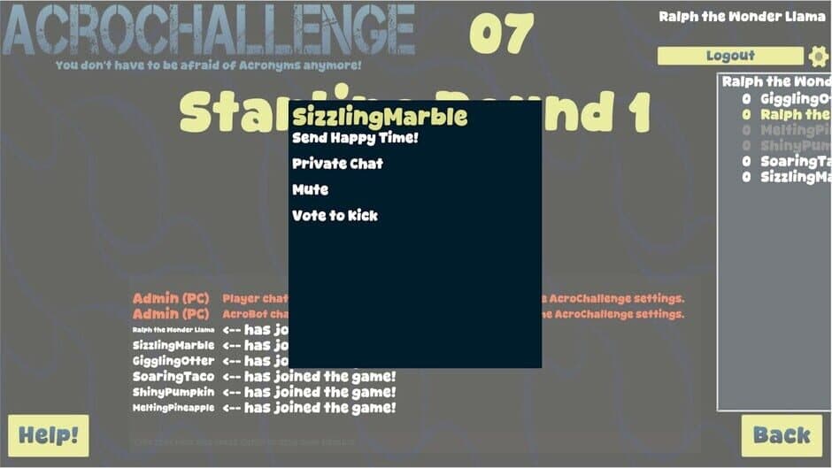 AcroChallenge screenshot 4