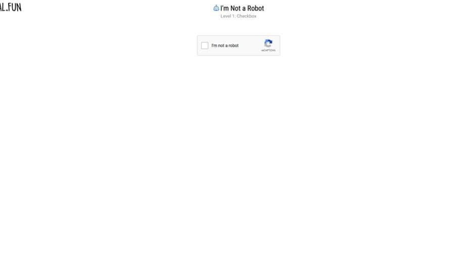 I'm Not a Robot screenshot 1