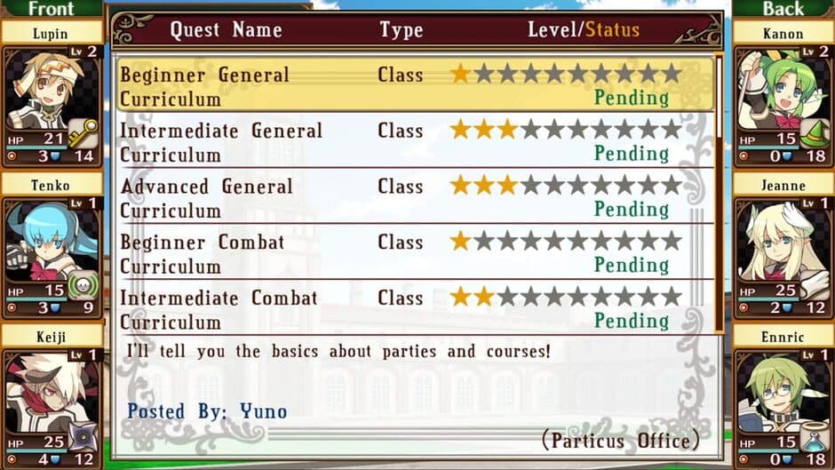 Class of Heroes: The Ultimate Trilogy screenshot 2