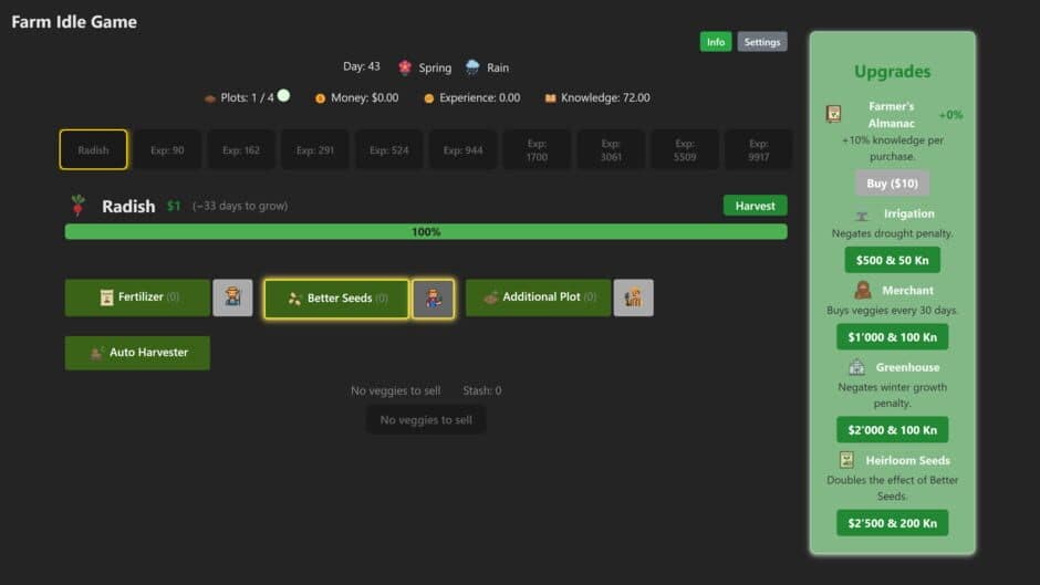 Farm Idle Game screenshot 1
