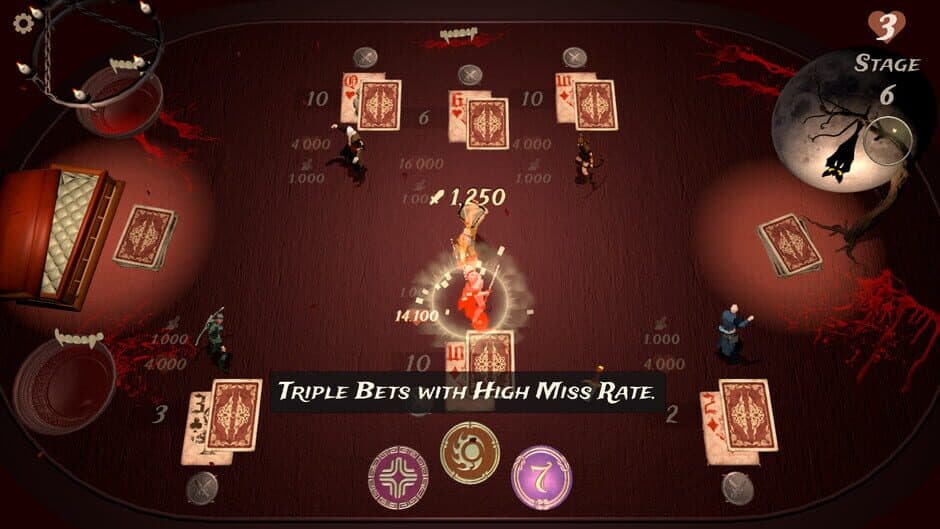 Blackjack Wars screenshot 1