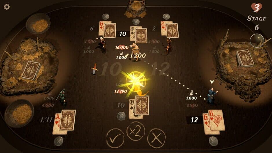 Blackjack Wars screenshot 2