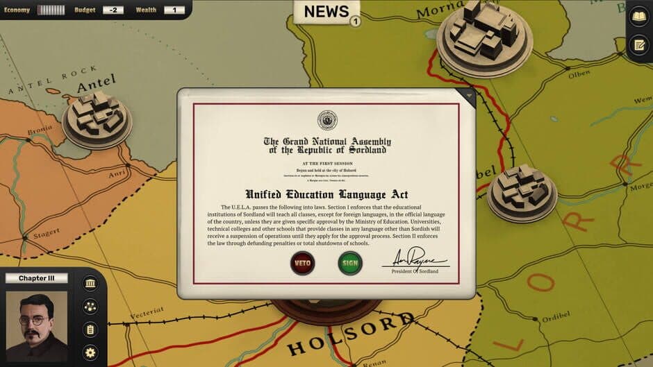 Suzerain: Expanded Edition screenshot 5