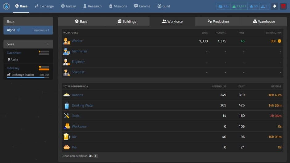 Galactic Tycoons screenshot 2