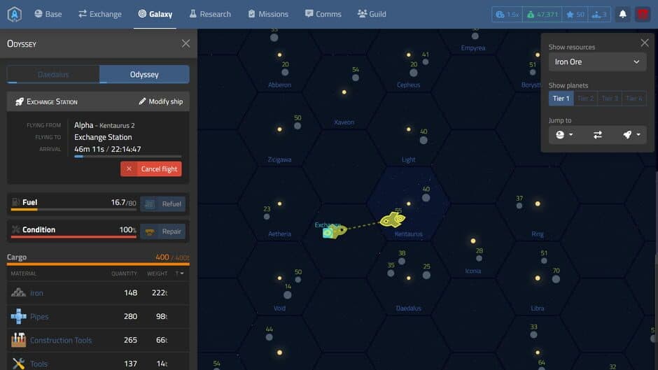 Galactic Tycoons screenshot 4