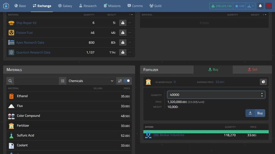 Galactic Tycoons screenshot 6