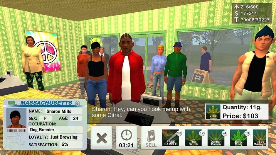 Weed Garden Online screenshot 3