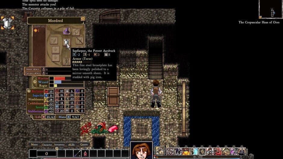 Dungeons of Dredmor screenshot 2