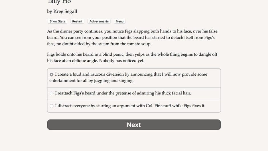 Tally Ho screenshot 1