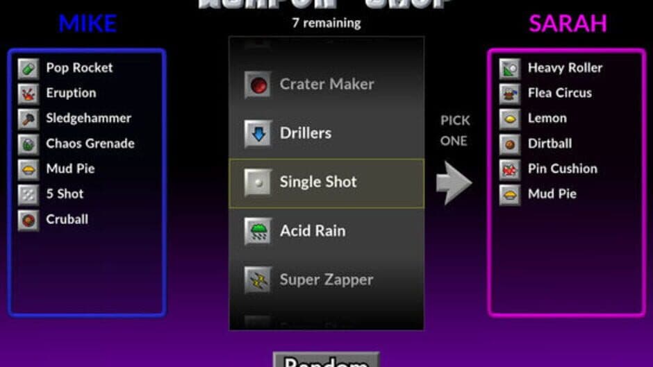 Pocket Tanks Deluxe screenshot 2