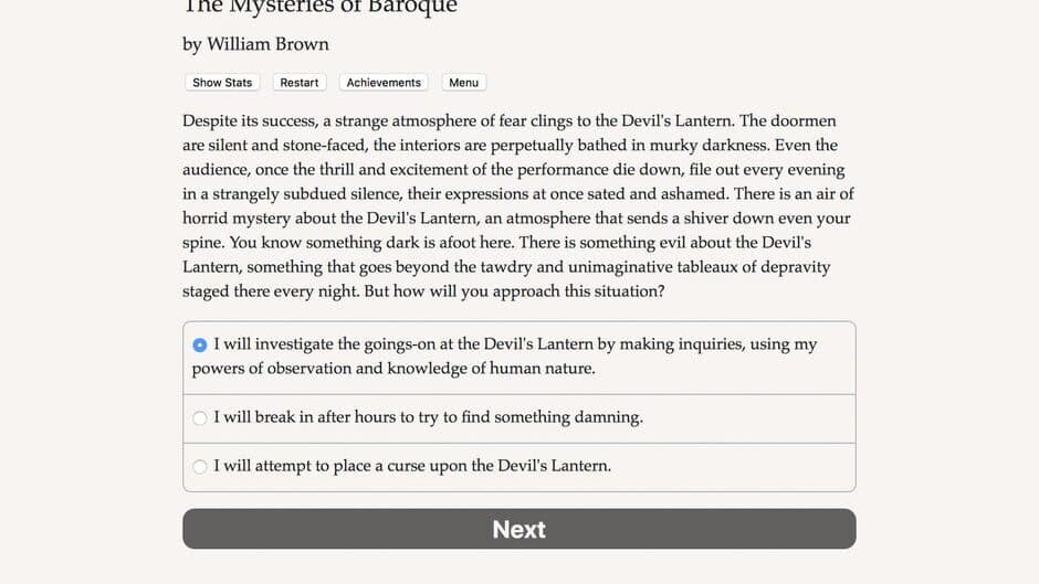 The Mysteries of Baroque screenshot 2