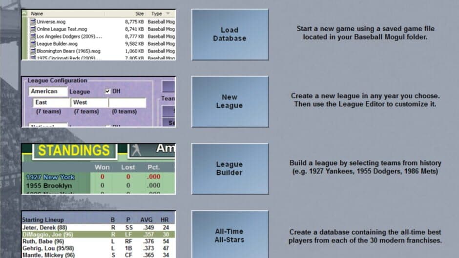 Baseball Mogul 2017 screenshot 5