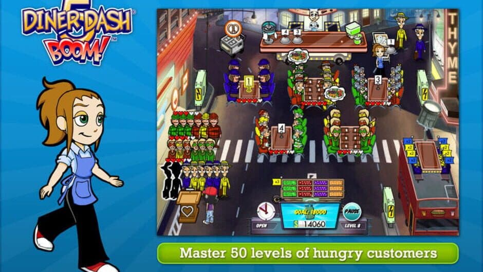 Diner Dash 5: Boom! screenshot 4
