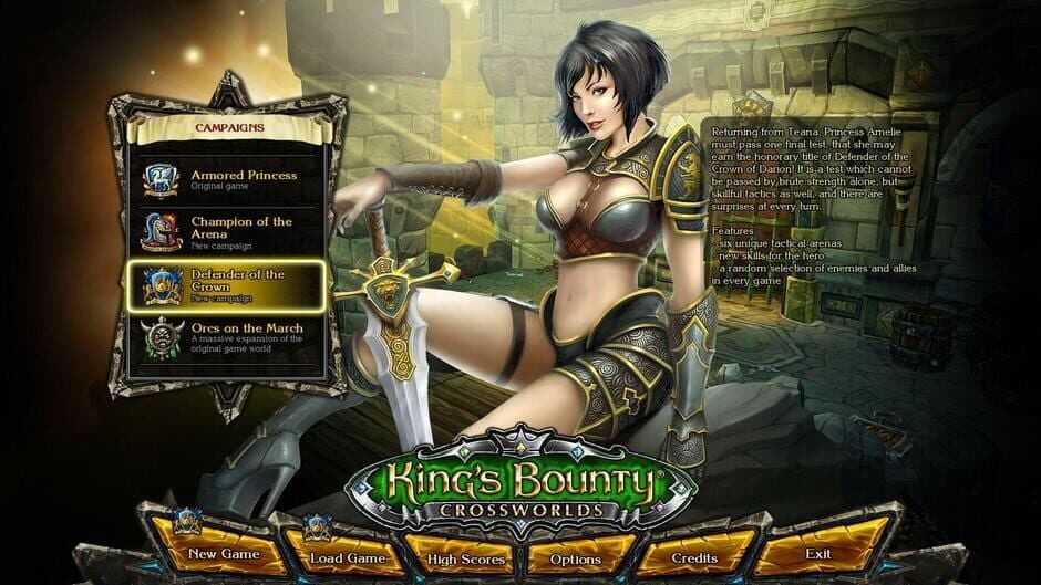 King's Bounty: Crossworlds screenshot 1