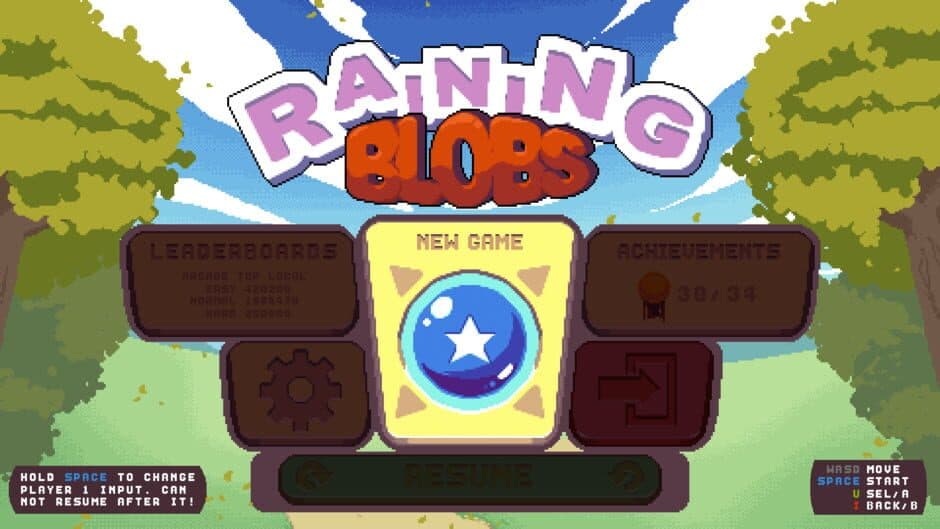 Raining Blobs screenshot 1