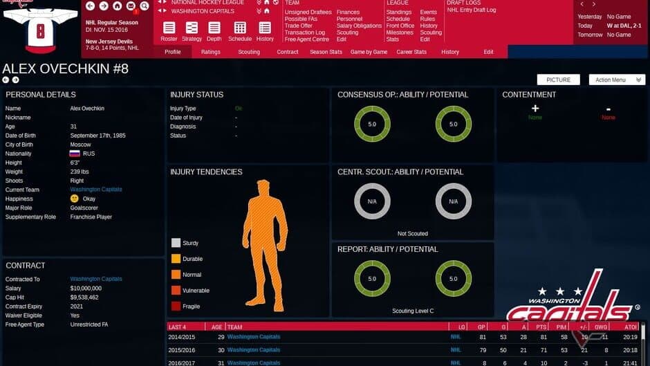 Franchise Hockey Manager 3 screenshot 5