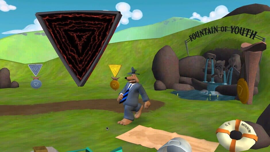 Sam & Max: Beyond Time and Space - Episode 2: Moai Better Blues screenshot 2