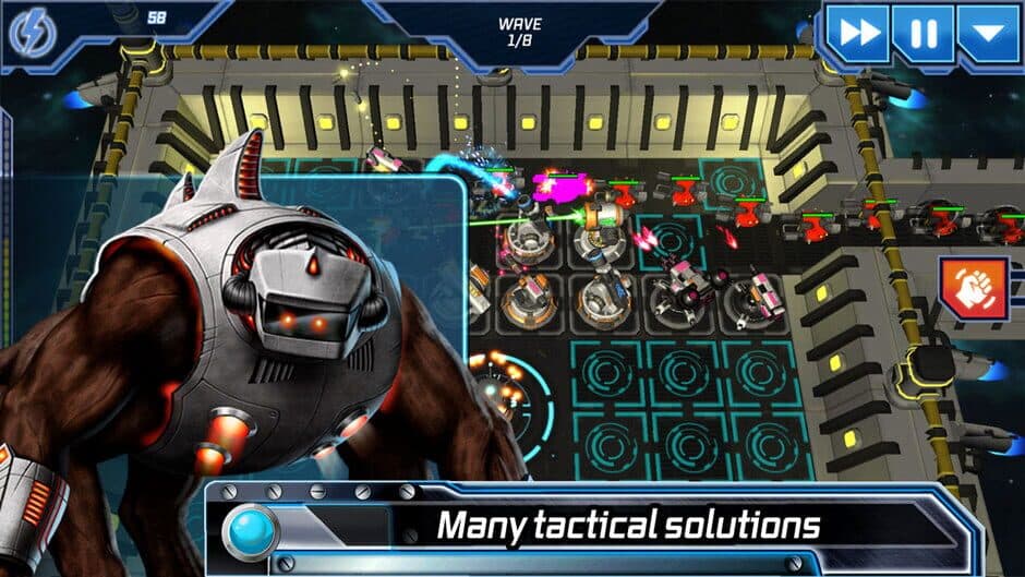 Module TD. Sci Fi Tower Defense screenshot 1