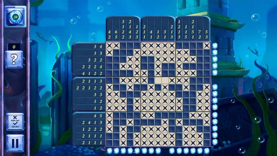 Picross Fairytale: Legend of the Mermaid screenshot 2