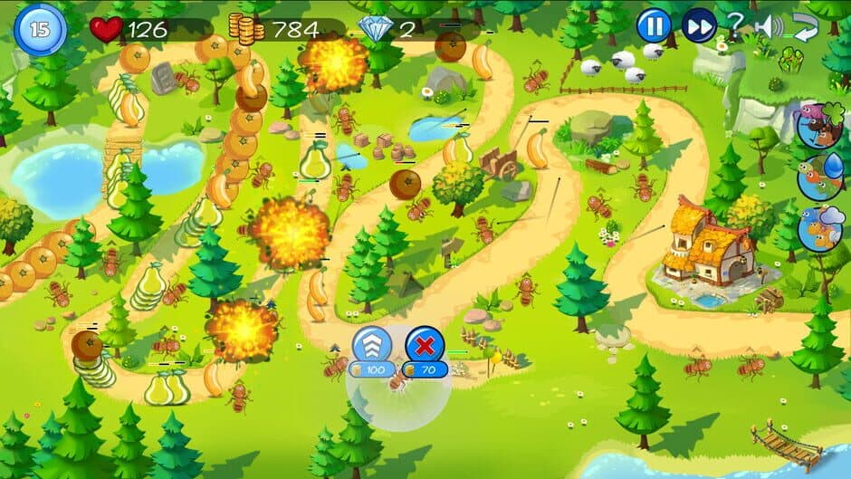 Fruit Tower Defense screenshot 4