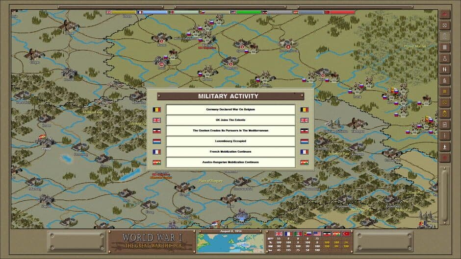 Strategic Command Classic: WWI screenshot 1