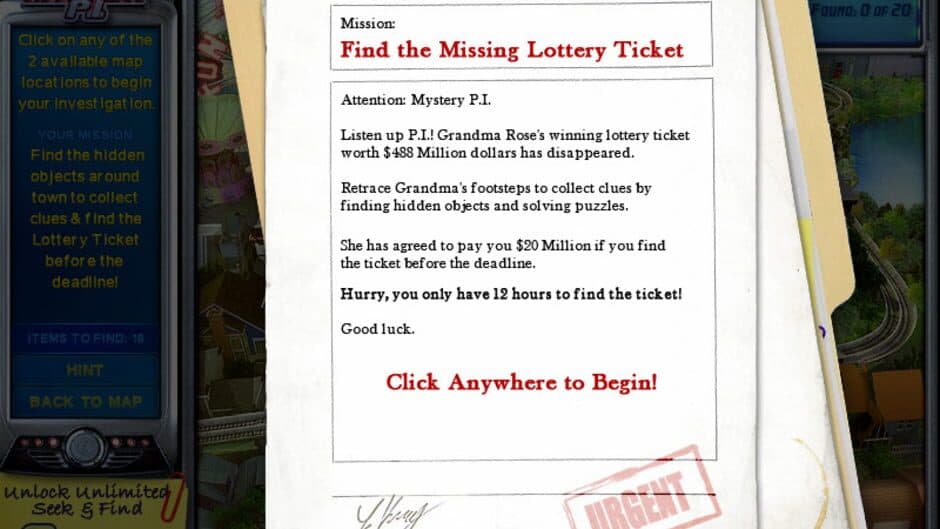 Mystery P.I.: The Lottery Ticket screenshot 2