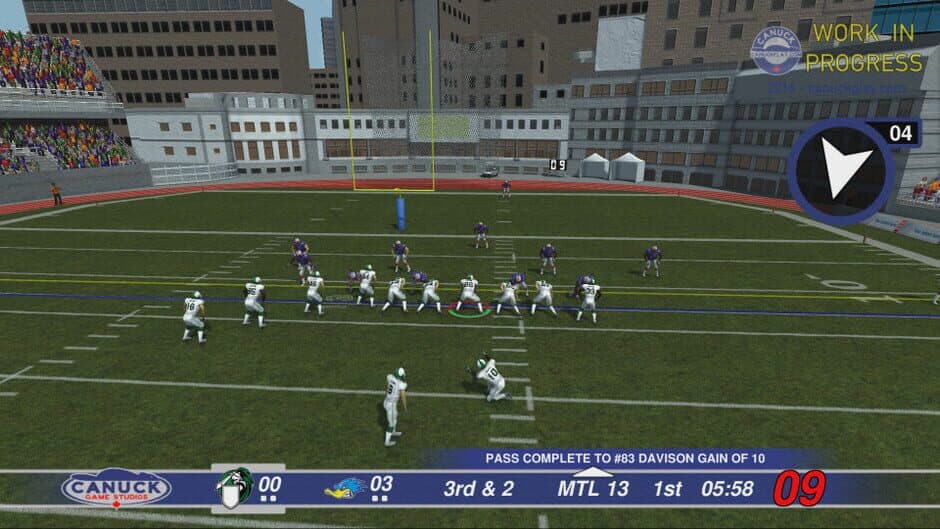 Canadian Football 2017 screenshot 4