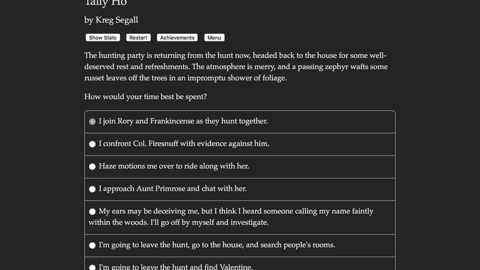 Tally Ho screenshot 2