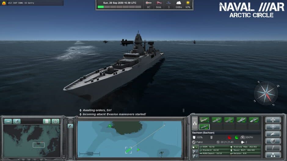 Naval War: Arctic Circle screenshot 1